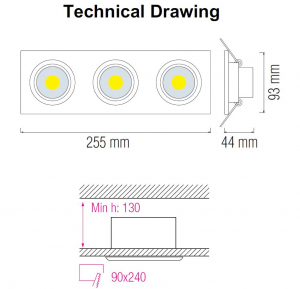 Spot led triplu [1]
