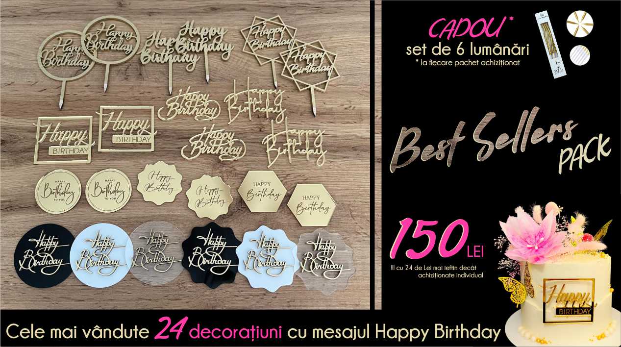 BEST SELLERS PACK HAPPY BIRTHDAY
