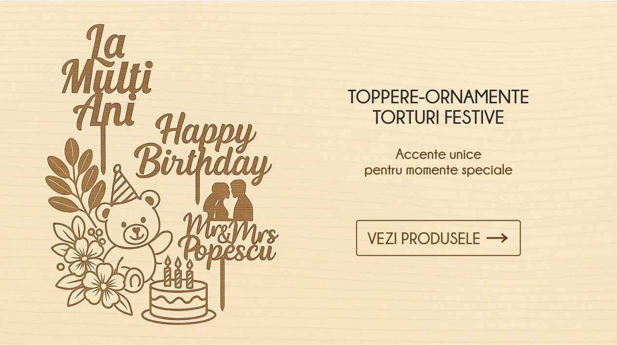 Toppere si Ornamente tort