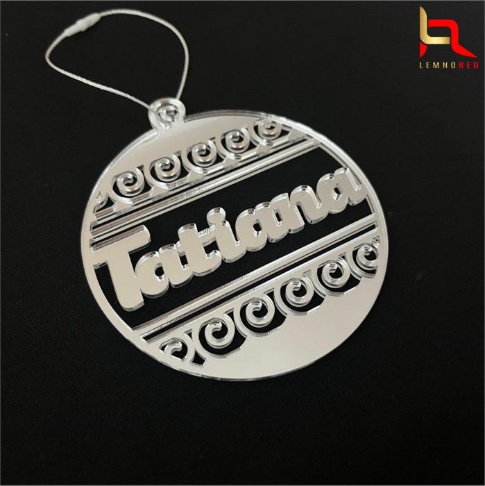 Glob personalizat din oglinda acrilica [2]