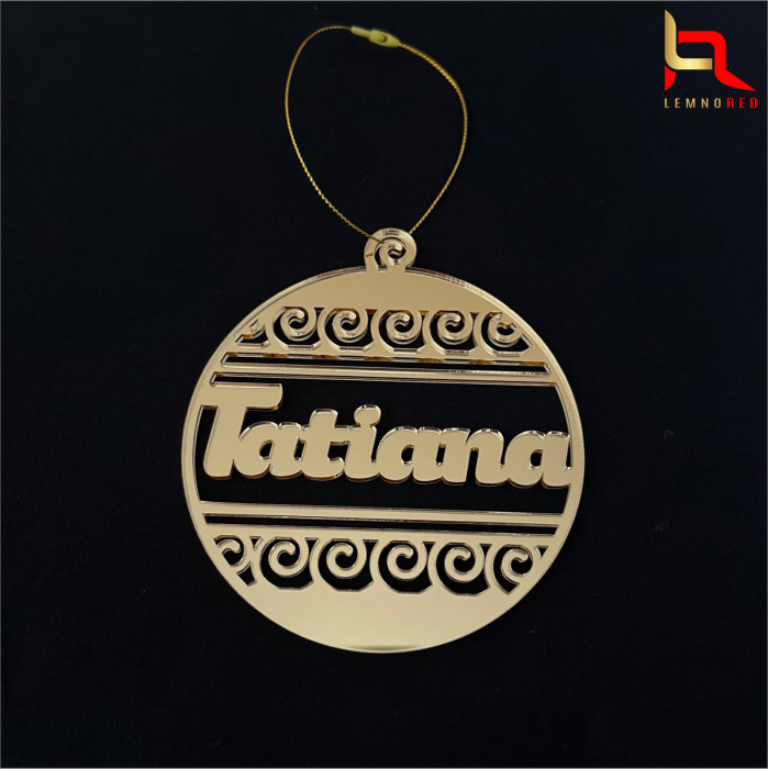 Glob personalizat din oglinda acrilica [4]