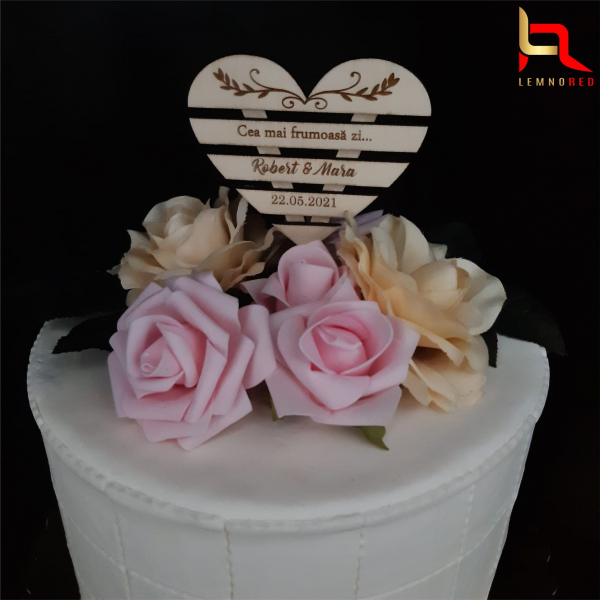 Accesoriu pentru tort - decoratiune personalizata [2]