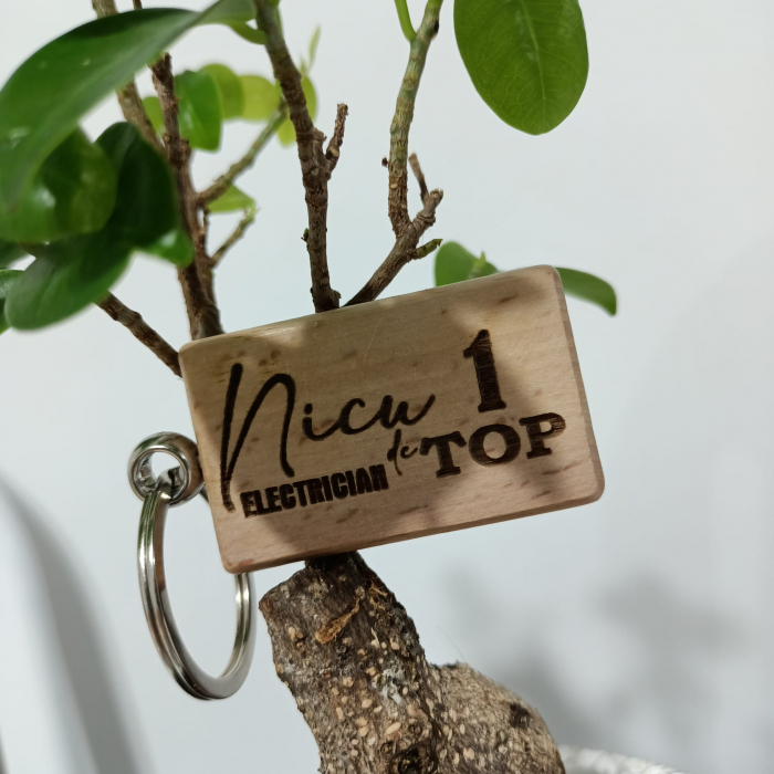 Breloc din lemn - personalizarea ta inclusa [3]