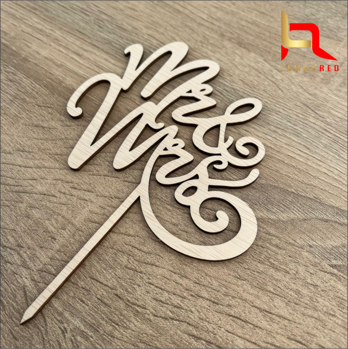 Decor tort cu MR & MRS [3]