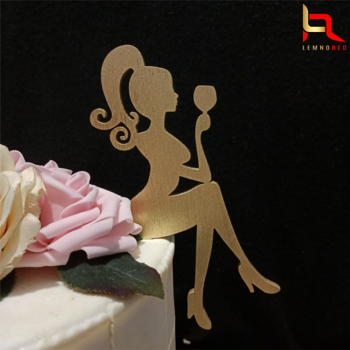 Cake topper SILUETA FATA 18 [4]