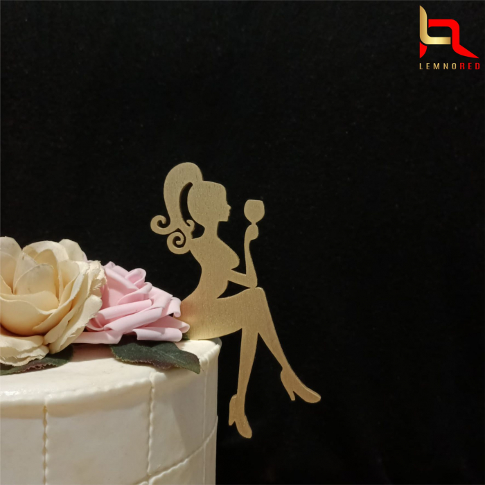 Cake topper SILUETA FATA 18 [3]