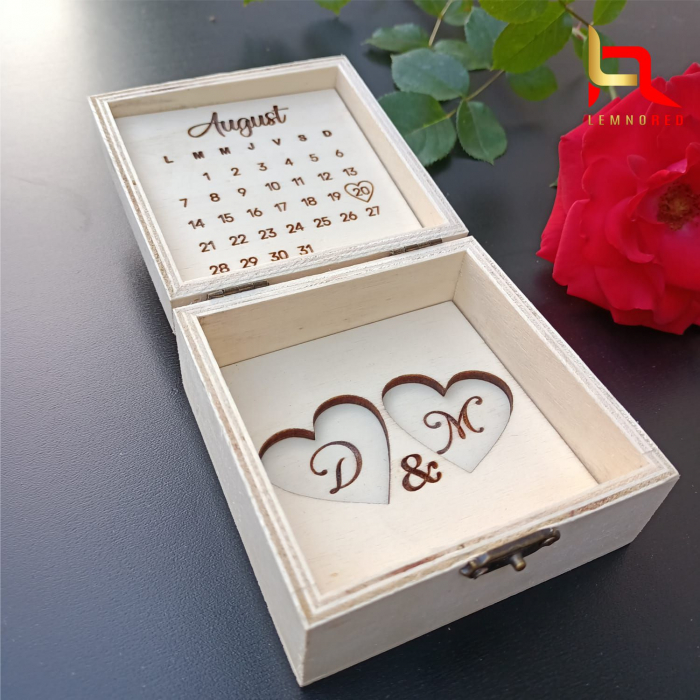 Cutie pentru verighete CALENDAR [3]