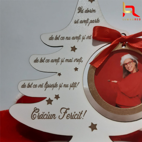 Decorațiune Craciun Brăduleț cu globuleț [2]