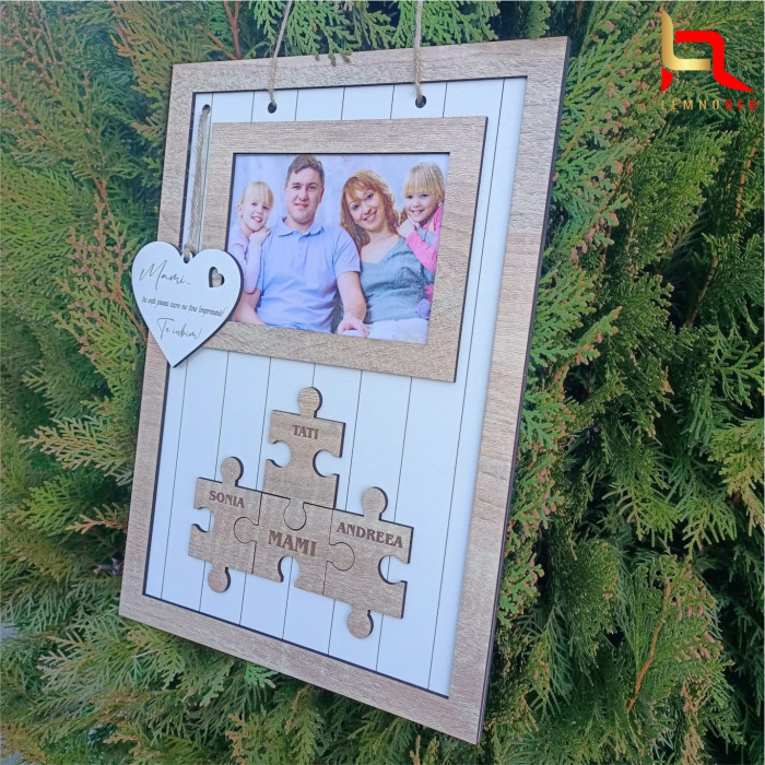 Decoratiune perete - model puzzle - MAMA [2]