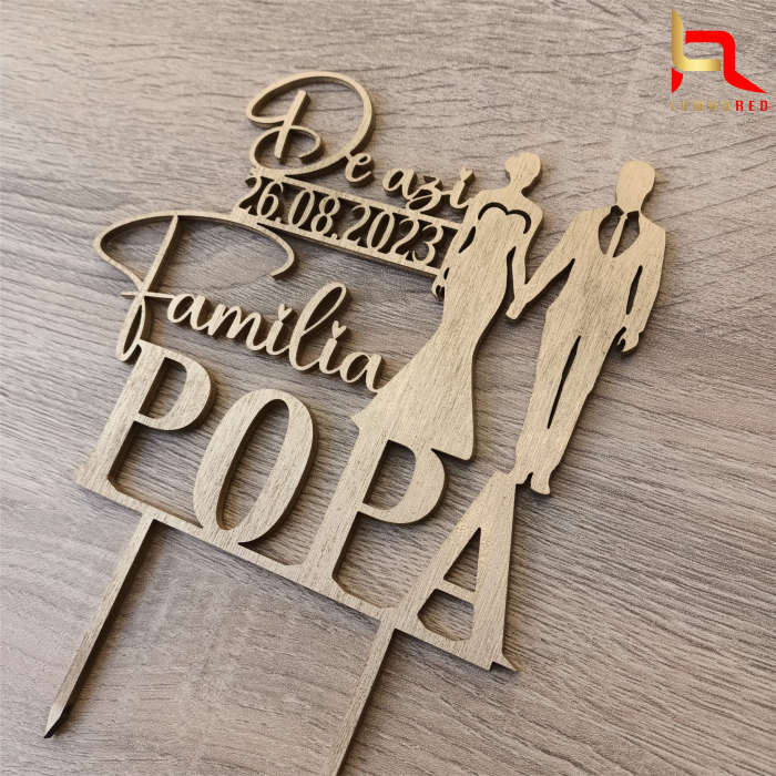 Decoratiune tort nunta MIRE-MIREASA [3]