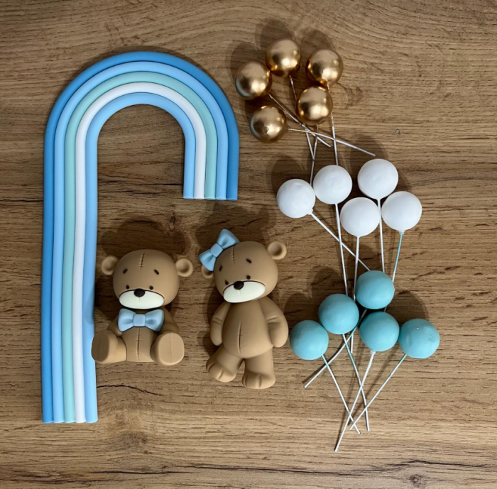 Figurine cu tematica BABY SHOWER pentru baietel [3]