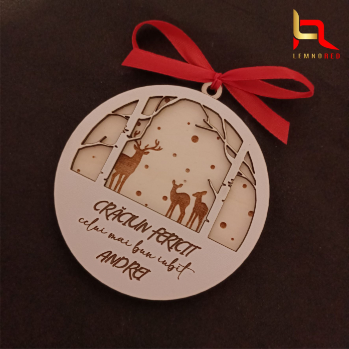 Glob personalizat Craciun fericit! (2D) [2]