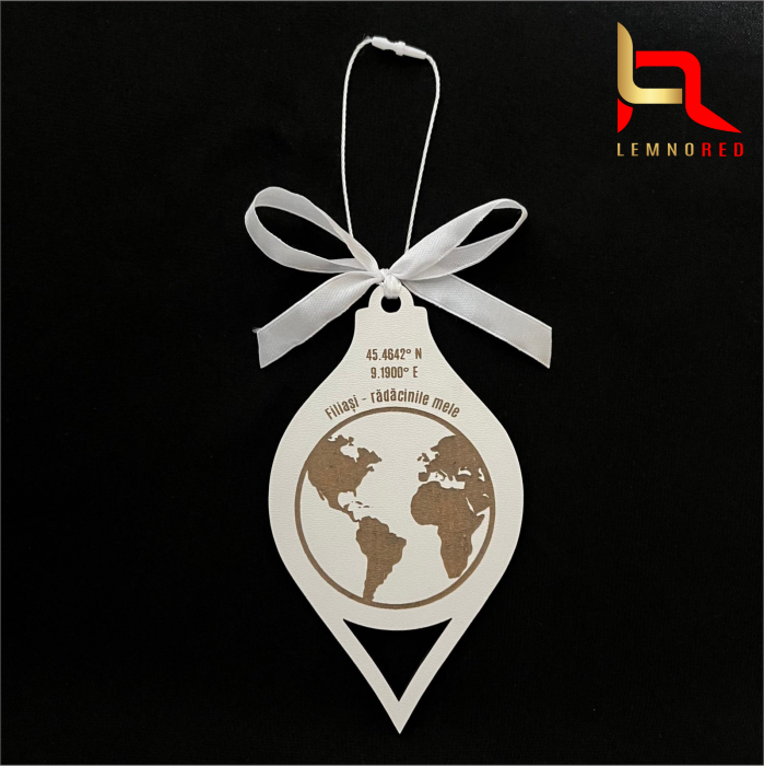 Glob Personalizat cu Coordonate – Cadou Unic cu Locația Ta Specială [3]