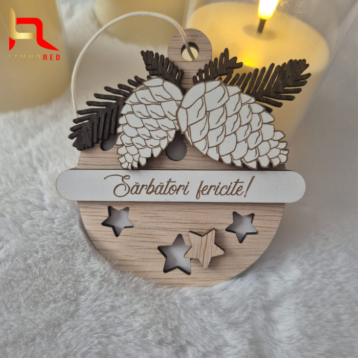 Glob Personalizat „Jingle Bell” – cu text la alegere [2]