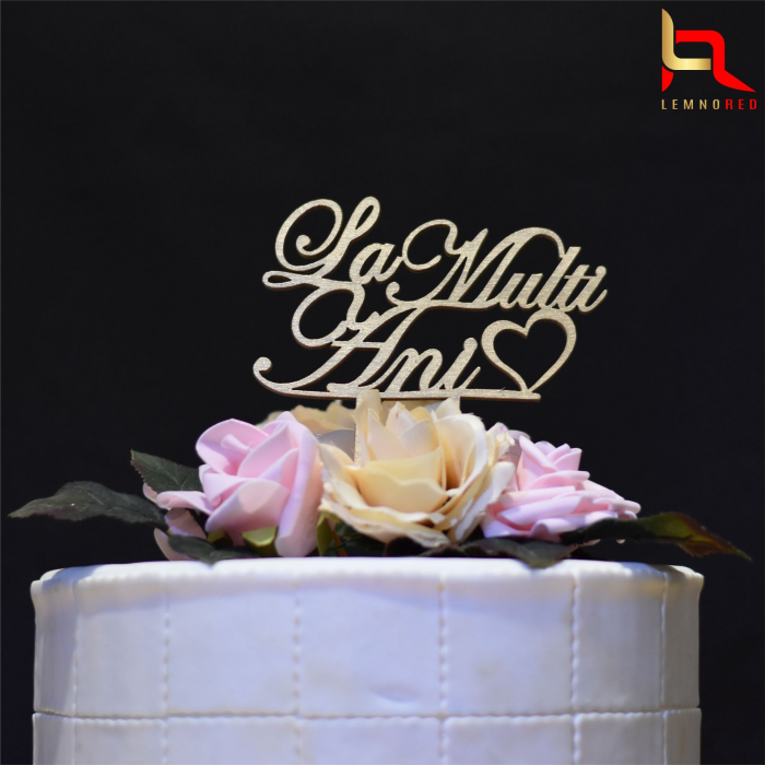 Topper/decor tort La multi ani [2]