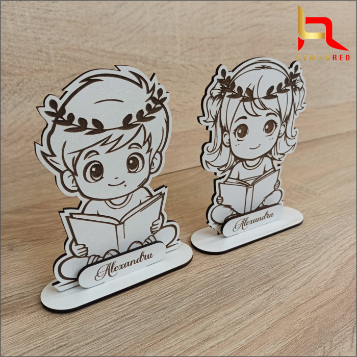 Mini decoratiune PREMIANT CU CORONITA [2]