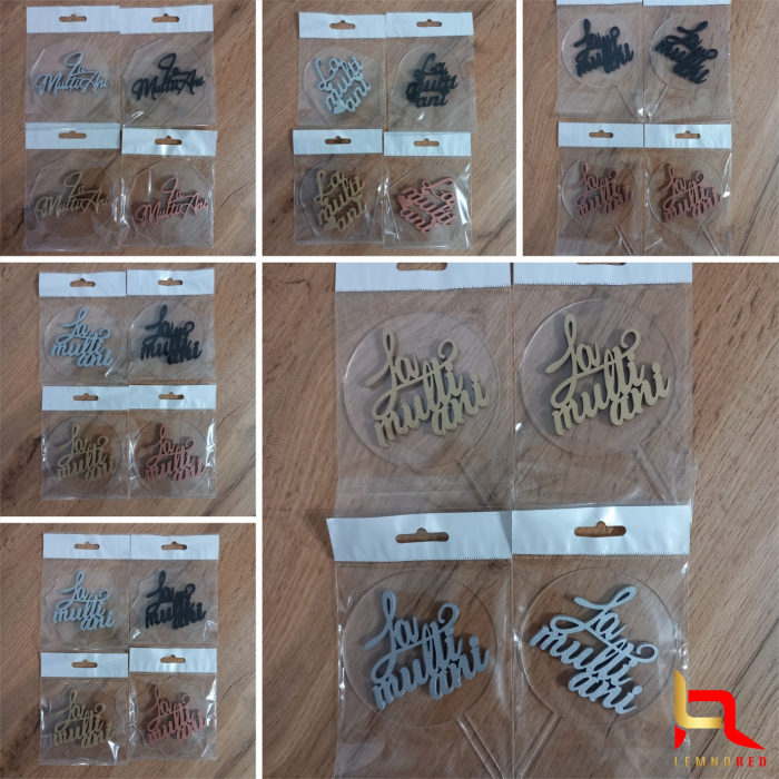 MULTIpack - 80 toppere plexiglas + suport metalic CADOU [7]