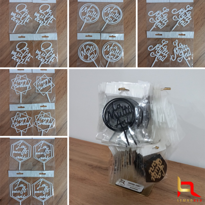 MULTIpack - 80 toppere plexiglas + suport metalic CADOU [4]