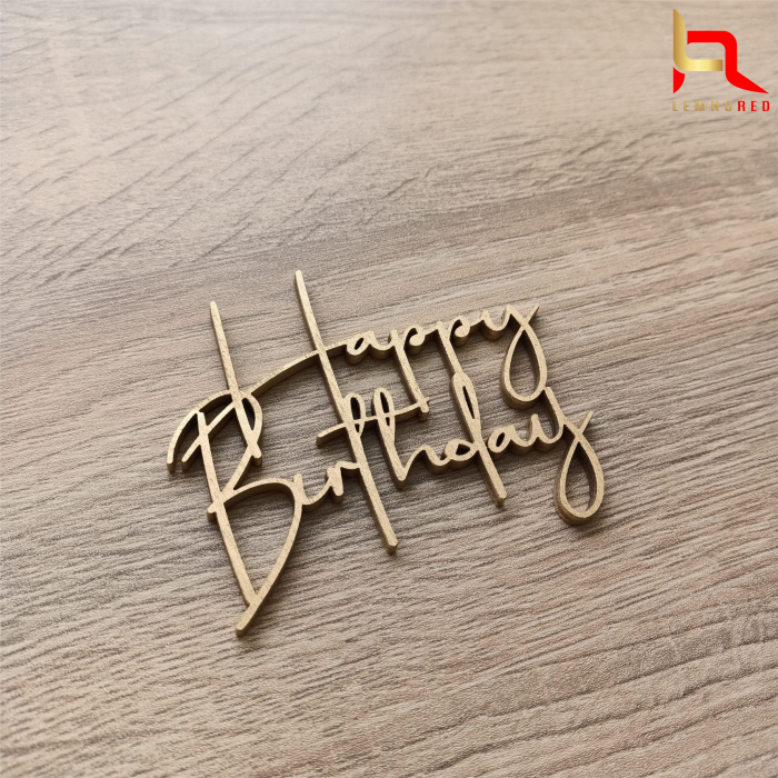 PACHET decoratiune tort Happy Birthday (aplicare laterala) [3]