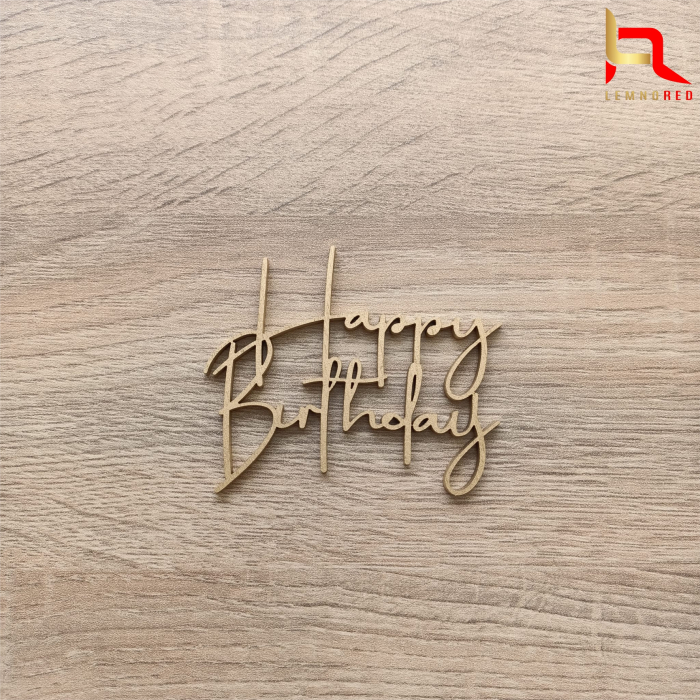 PACHET decoratiune tort Happy Birthday (aplicare laterala) [4]