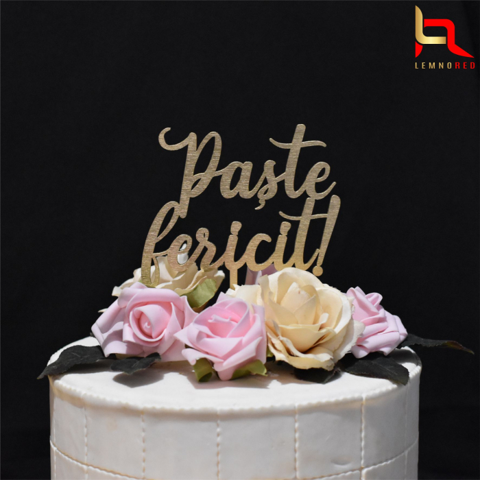 Accesoriu pentru tort Paște Fericit M3 [2]