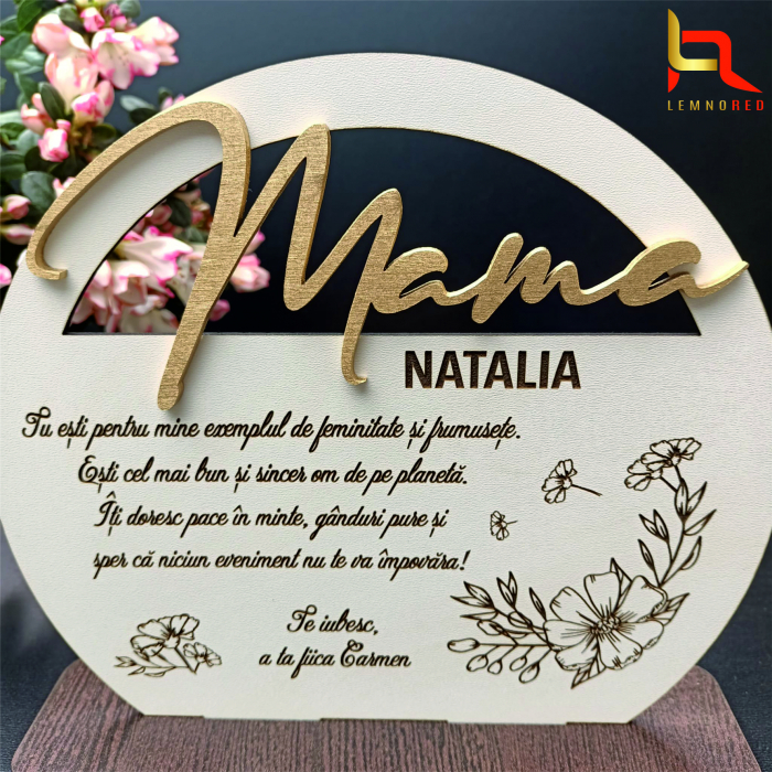 Plachetă 100% personalizabilă - NOU! [11]