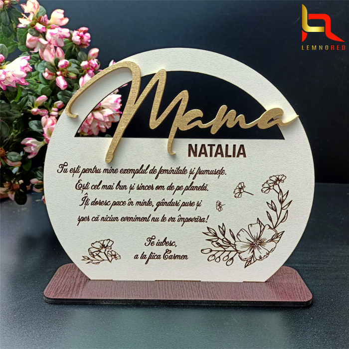 Plachetă 100% personalizabilă - NOU! [10]