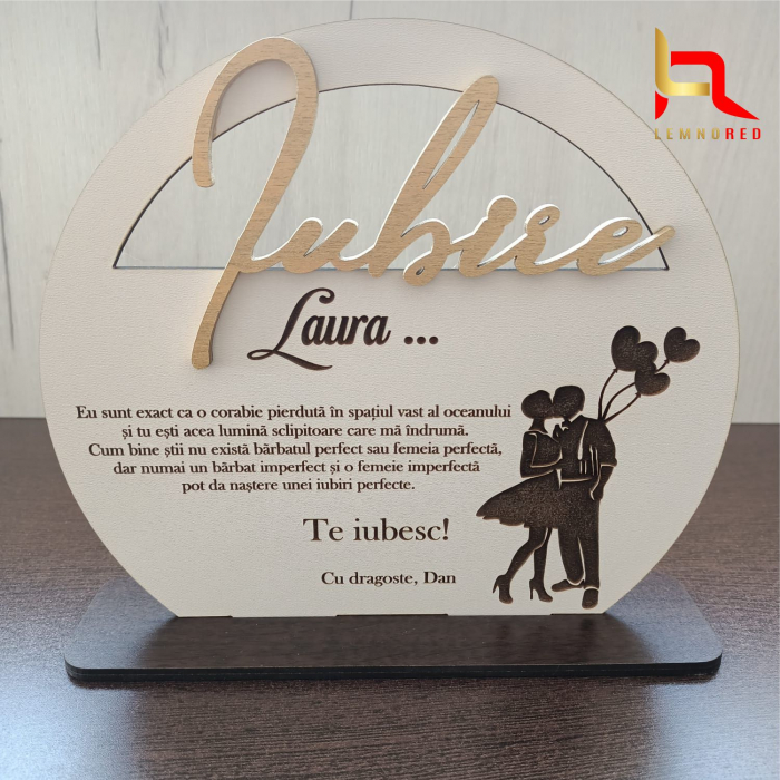 Plachetă 100% personalizabilă - NOU! [20]