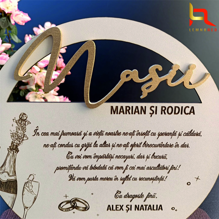 Plachetă 100% personalizabilă - NOU! [19]