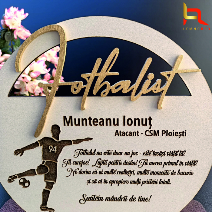 Plachetă 100% personalizabilă - NOU! [15]