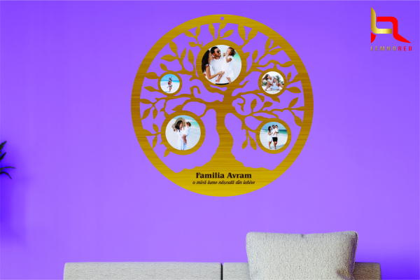 Rama foto personalizata Copacul Vietii [6]
