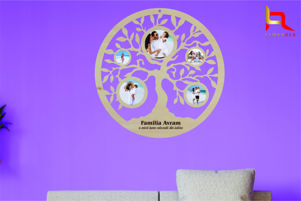 Rama foto personalizata Copacul Vietii [4]