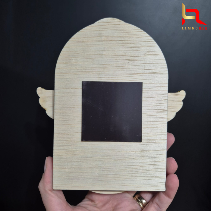 Rama foto magnet frigider Pui de Paste personalizata cu poza – cadou de Paste pentru bunici, copii, familie [5]