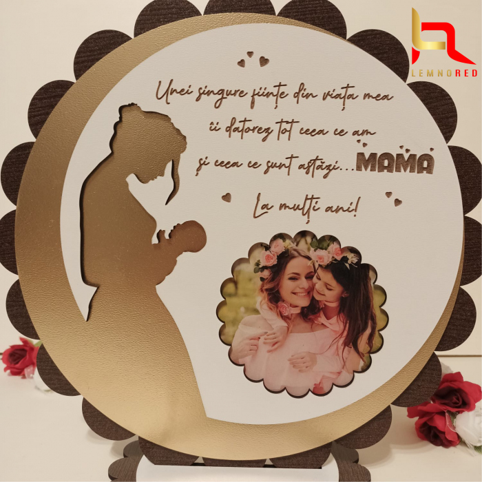 Rama foto personalizata La multi ani MAMA [3]