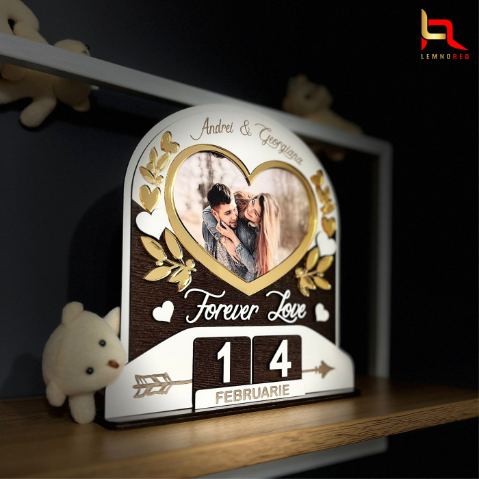 Ramă foto personalizată pentru cuplu – Forever Love [2]