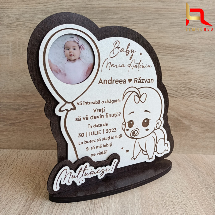 Rama personalizata - CEREREA NASILOR DE BOTEZ [6]