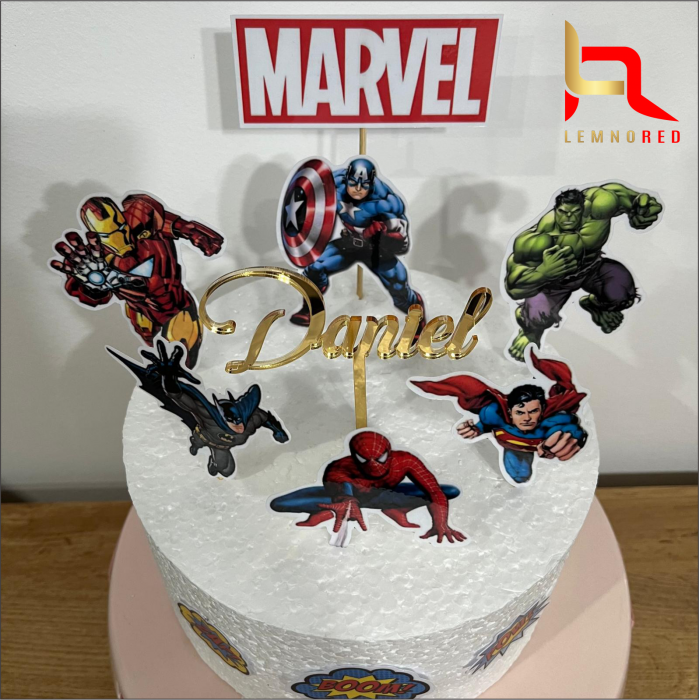 Suita de toppere tort MARVEL [2]