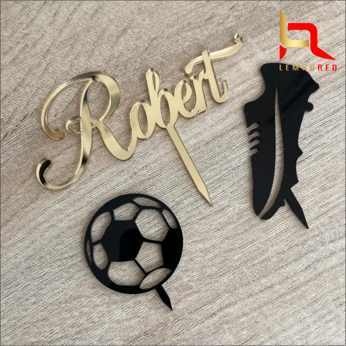 Suita toppere FOTBAL (nume personalizat+gheata+minge) [3]