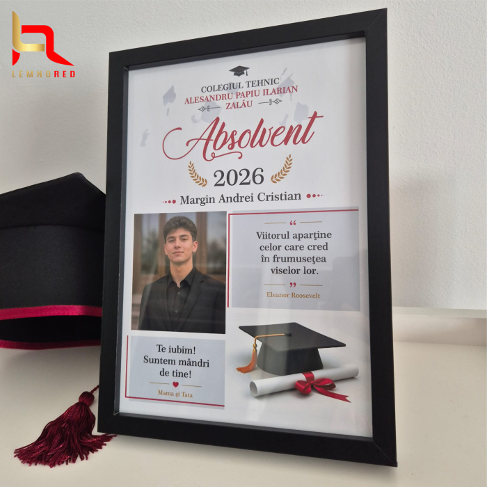 Tablou absolvire personalizat - cadou unic pentru absolventi [2]