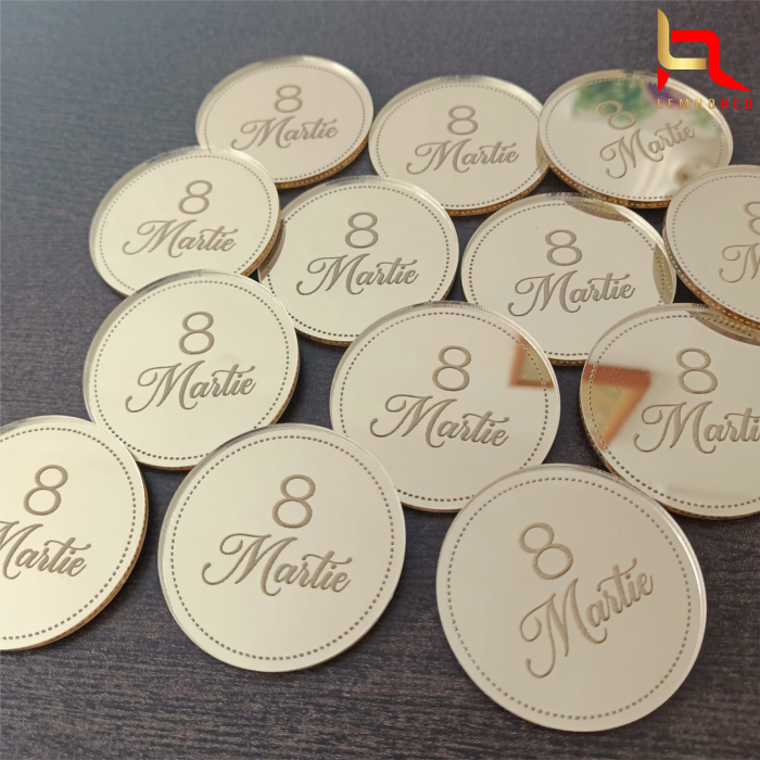 Topper 8 Martie (oglinda acrilica) [4]