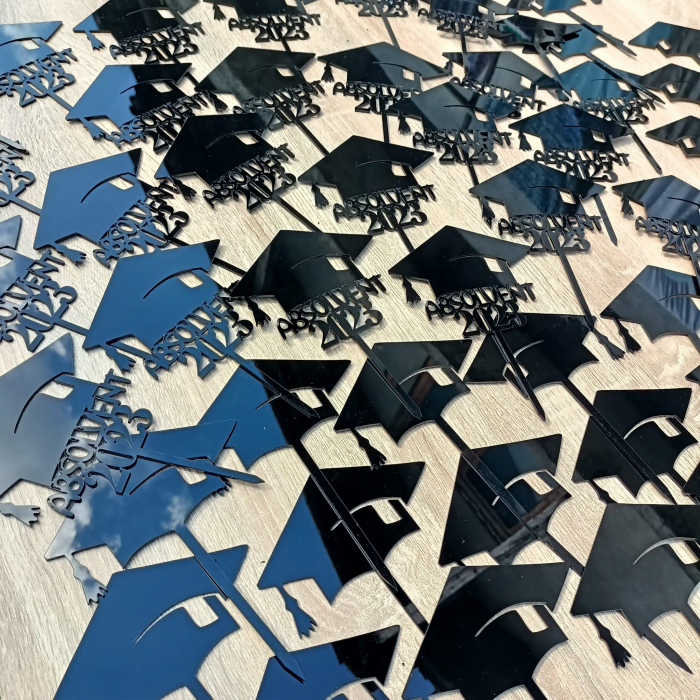 Topper ABSOLVENT (plexiglas negru) [2]