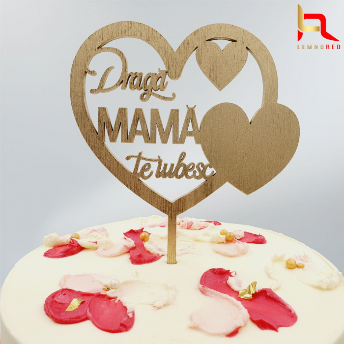 Topper Draga mama, te iubesc! [2]