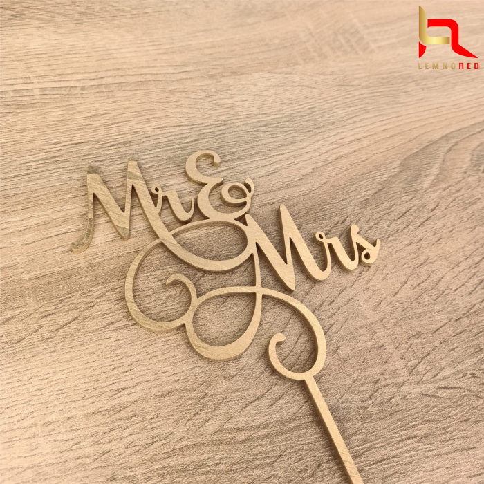 Topper elegant Mr & Mrs [2]
