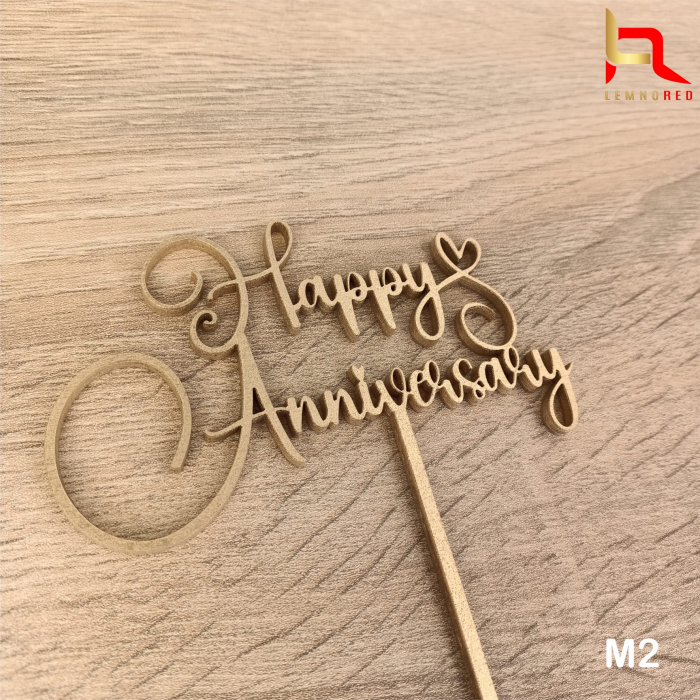 Topper Happy Anniversary [2]