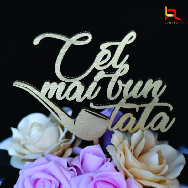 Topper tort "Cel mai bun tata" [2]