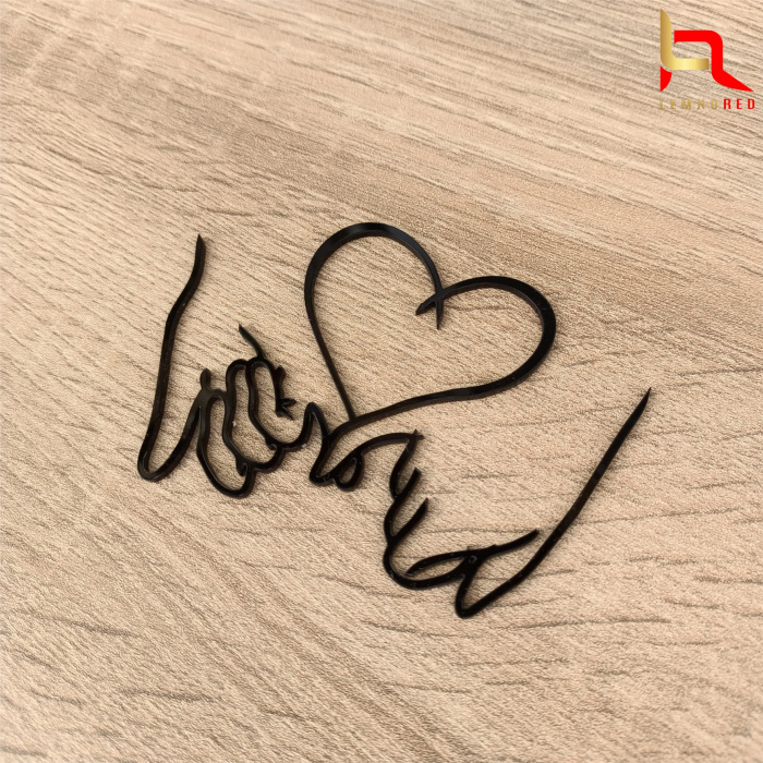 Topper tort line art - HOLDING HANDS [3]