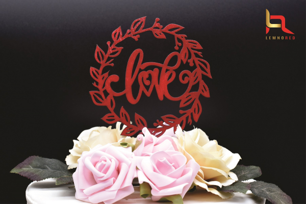 Topper tort LOVE [2]