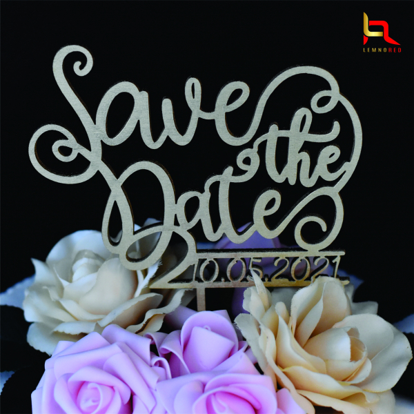 Topper tort "Save the Date" [2]
