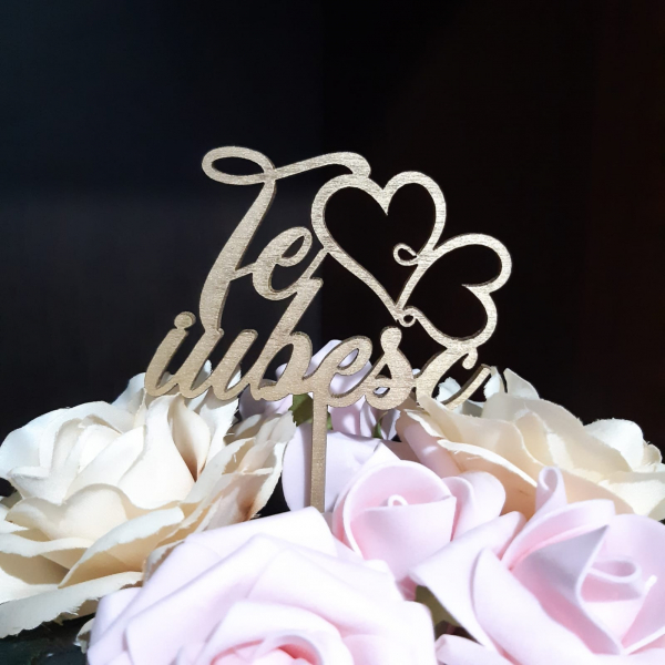 Topper tort Te iubesc LRTB1 [2]