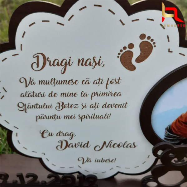 Trofeu personalizat cadou pentru nasii de botez [6]